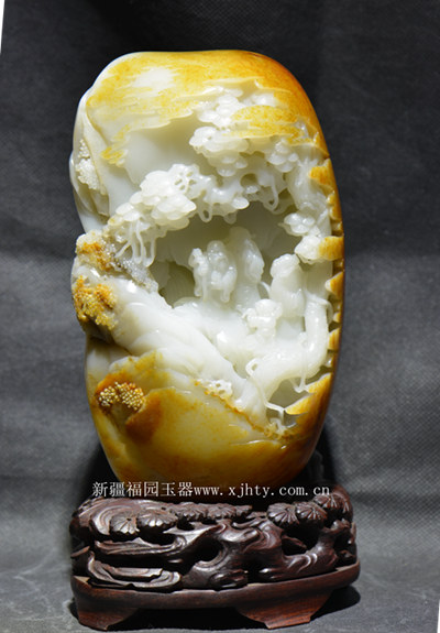 工艺美术大师,玉石雕刻大师姜文斌作品.